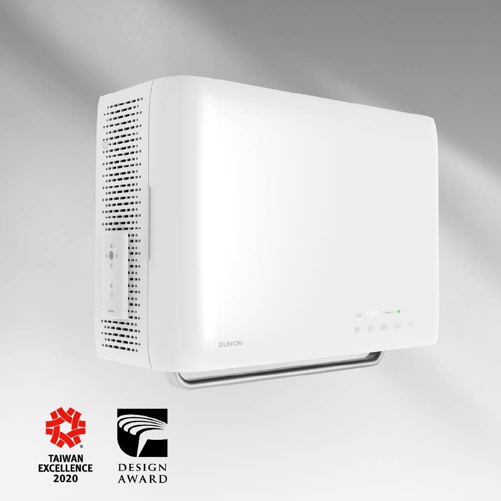 flow2one plus 居家換氣_產品圖_獎項_雙流新風機-1